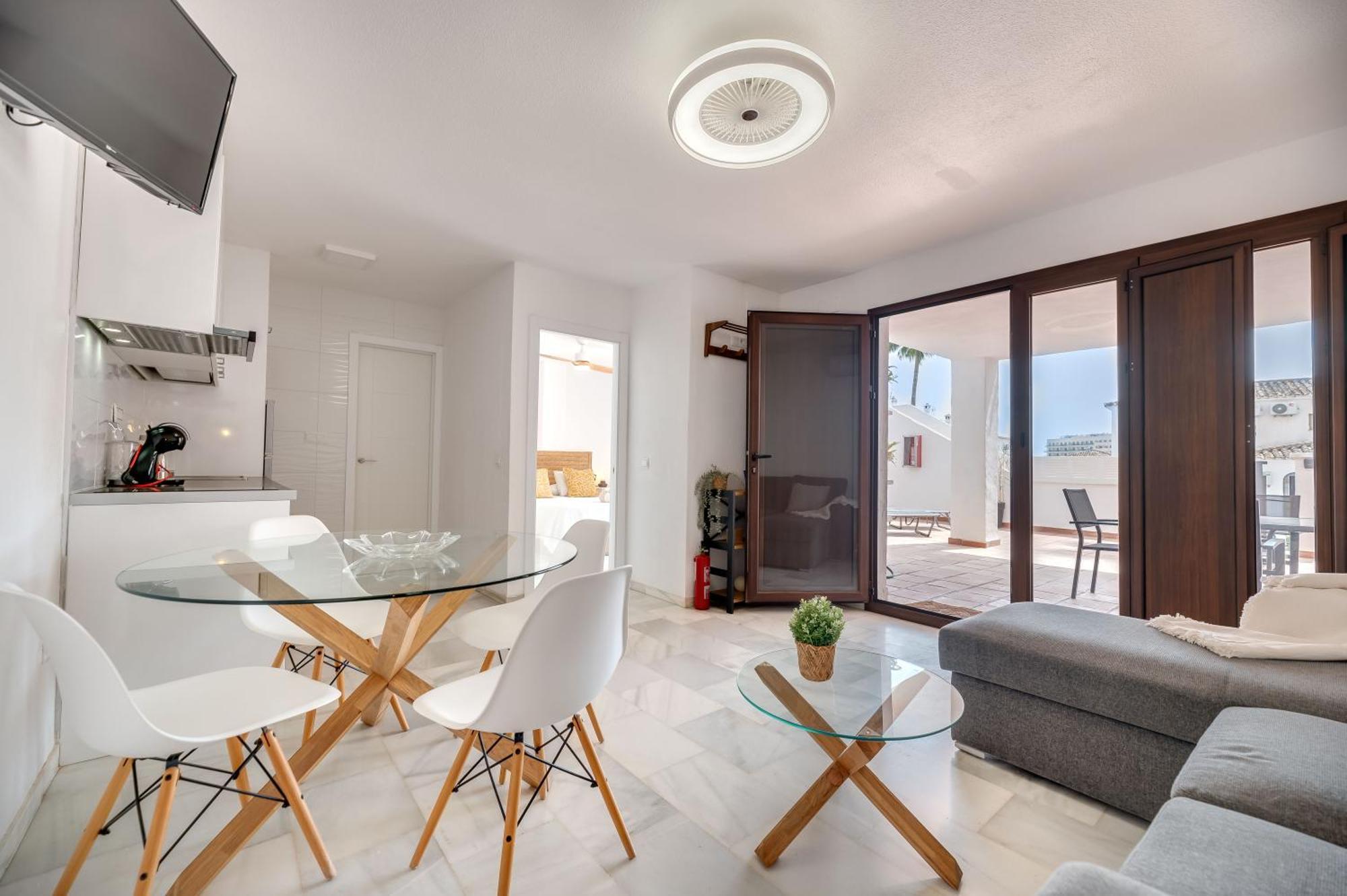 Apartamento Con Amplio Porche Y Bbq Бенальмадена Экстерьер фото